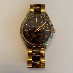 MK4284 Michael Kors Tortoise and Gold Watch